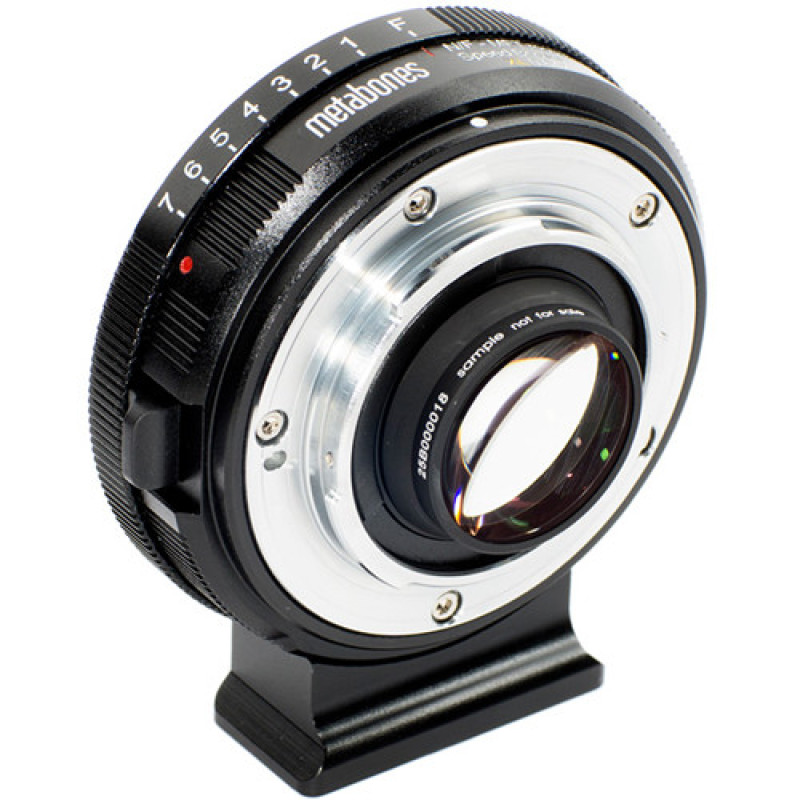 Metabones Nikon G to Micro FourThirds Speed Booster XL 0.64x (Black Matt)