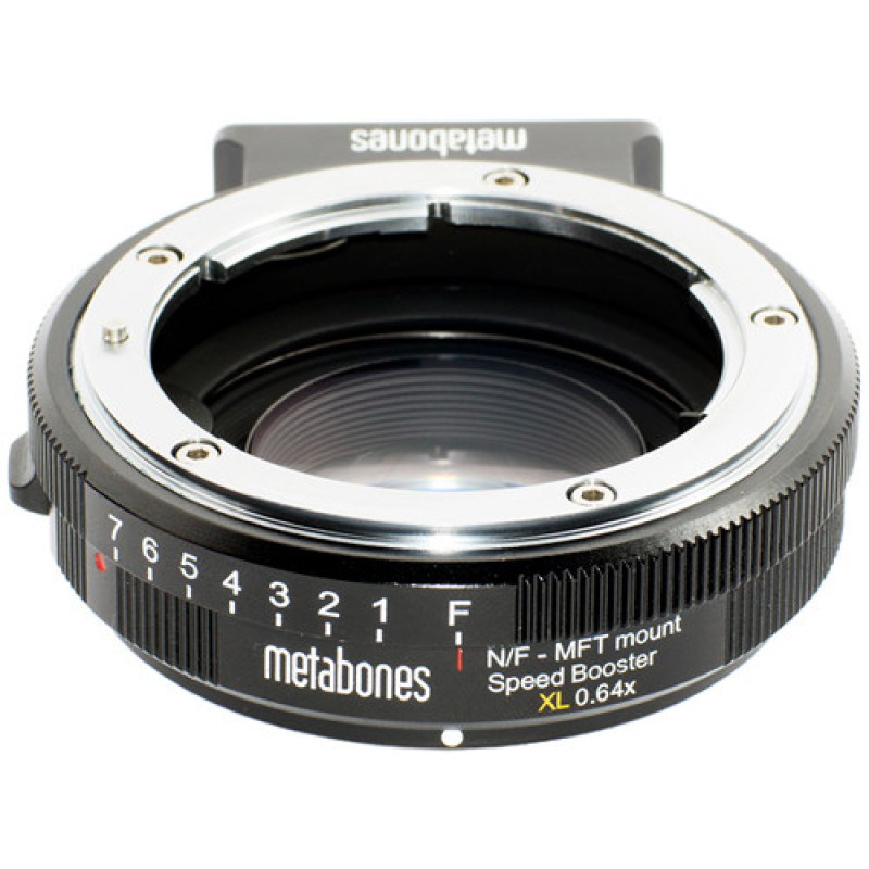 Metabones Nikon G to Micro FourThirds Speed Booster XL 0.64x (Black Matt)