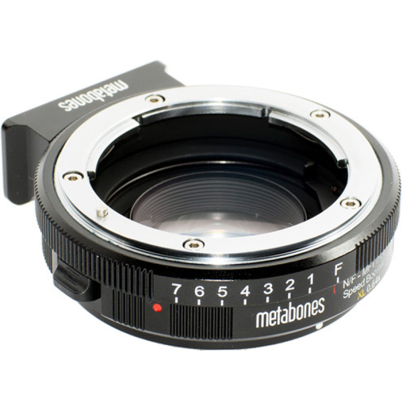 Metabones Nikon G to Micro FourThirds Speed Booster XL 0.64x (Black Matt)