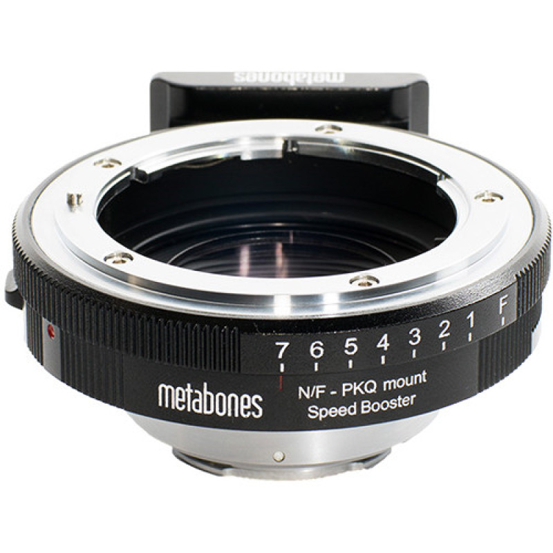 Metabones Nikon G to Qmount Speed Booster Devil Q666 0.50x (Black Matt)