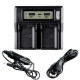 Зарядное устройство Newell LCD DC Dual для Sony NP-F, NP-FM