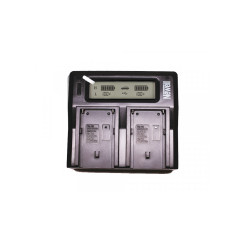 Зарядное устройство Newell LCD DC Dual для Sony NP-F, NP-FM