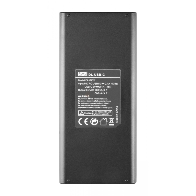 Зарядное устройство Newell LCD-USB-C для NP-F550/770/970