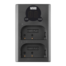 Двойное зарядное устройство Newell LCD-USB-C для DMW-BLF19
