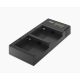 Зарядний пристрій Newell Ultra Fast Type-C Battery Charger for NP-F, NP-FM series batteries (NL2412)