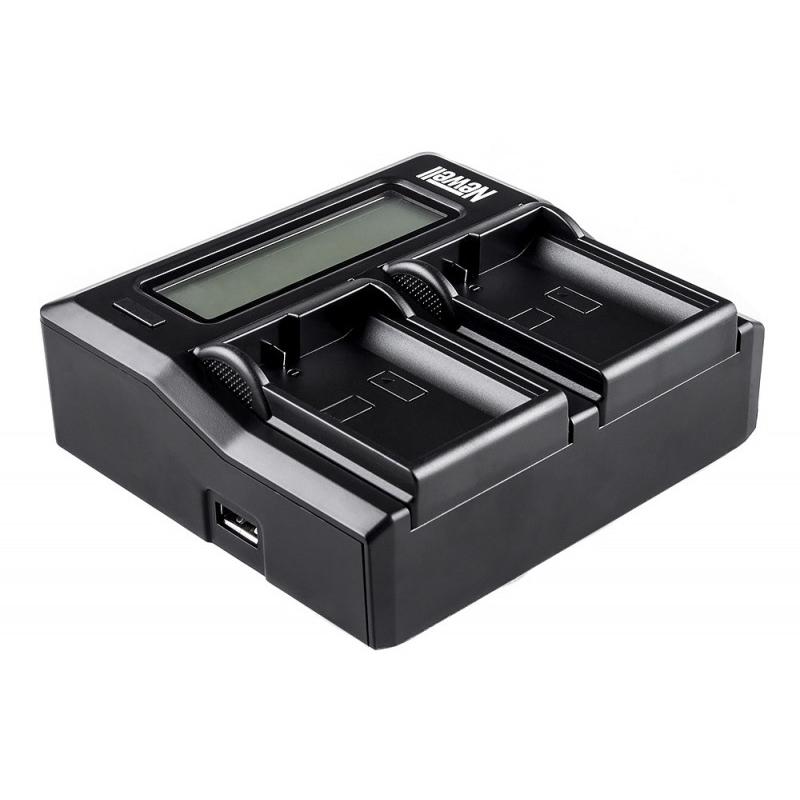 Зарядний пристрій Newell DC-LCD two-channel для NP-FP, NP-FH, NP-FV (NL0231)