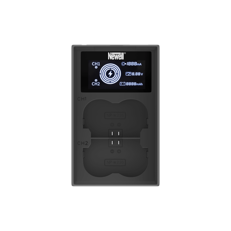 Двоканальний зарядний пристрій Newell FDL-USB-C для NP-W235