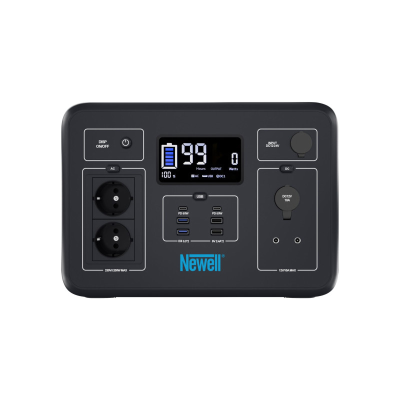 Портативна станція Newell Power Station Argus 1200 (NL3568)