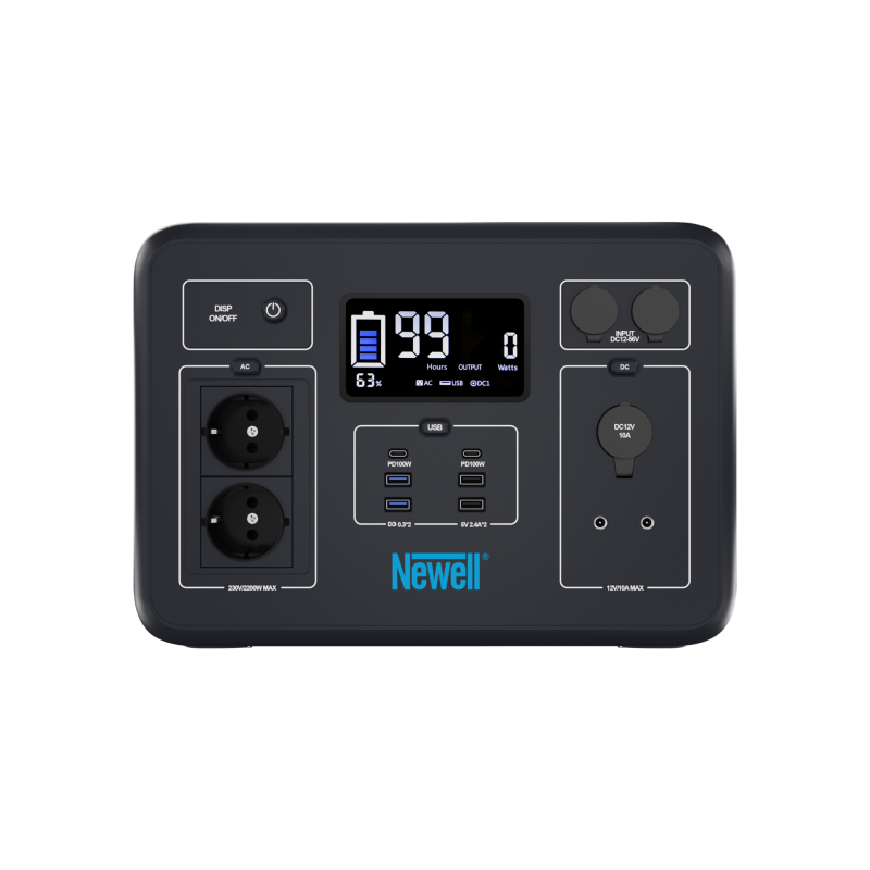 Портативна станція Newell Power Station Argus 2200 (NL3574)