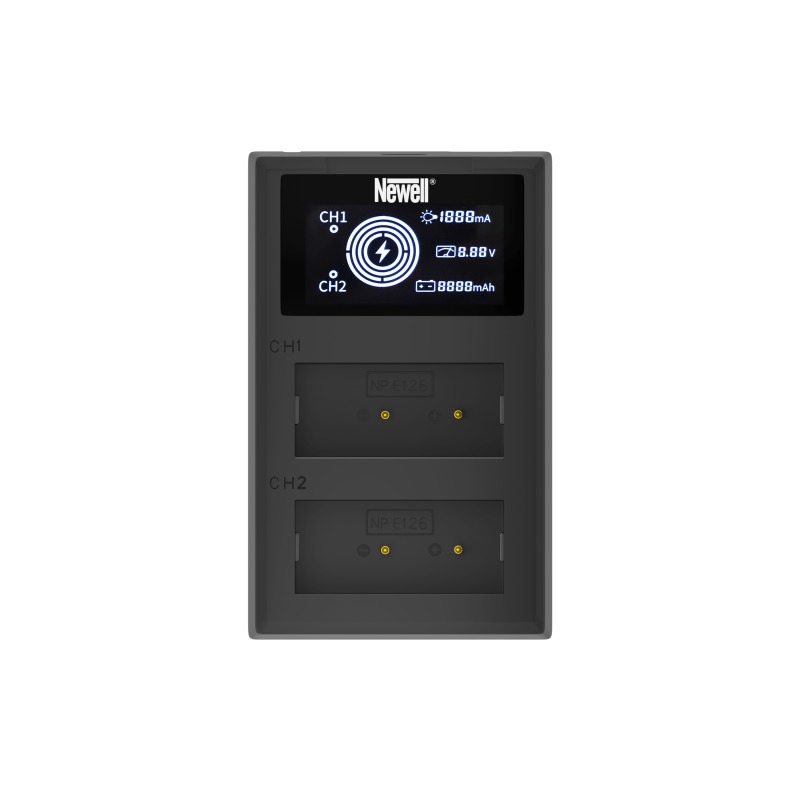 Зарядний пристрій Newell FDL-USB-C dual-channel  charger for NP-W126 (NL2539)