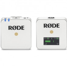Компактна безпровідна мікрофонна система Rode Wireless GO (White)