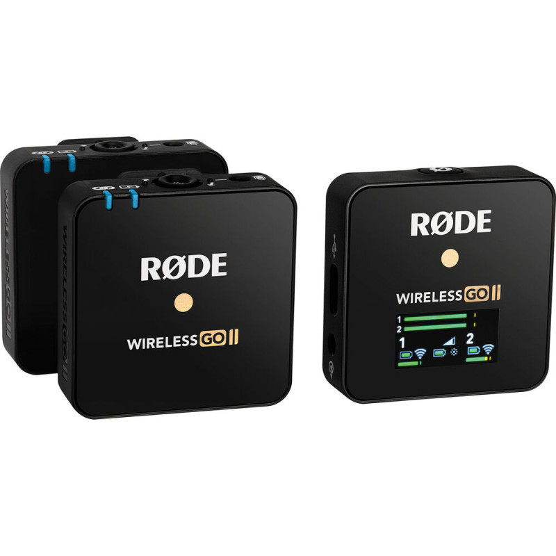 Компактная беспроводная микрофонная система Rode Wireless GO II 2-персоны