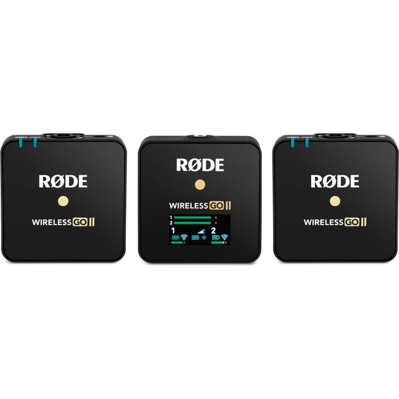 Компактная беспроводная микрофонная система Rode Wireless GO II 2-персоны
