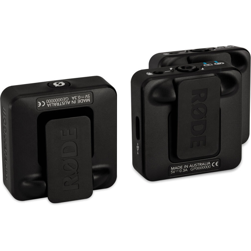 Компактная беспроводная микрофонная система Rode Wireless GO II 2-персоны