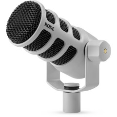 Студийный микрофон RODE PodMic Dynamic Podcasting Microphone (White)