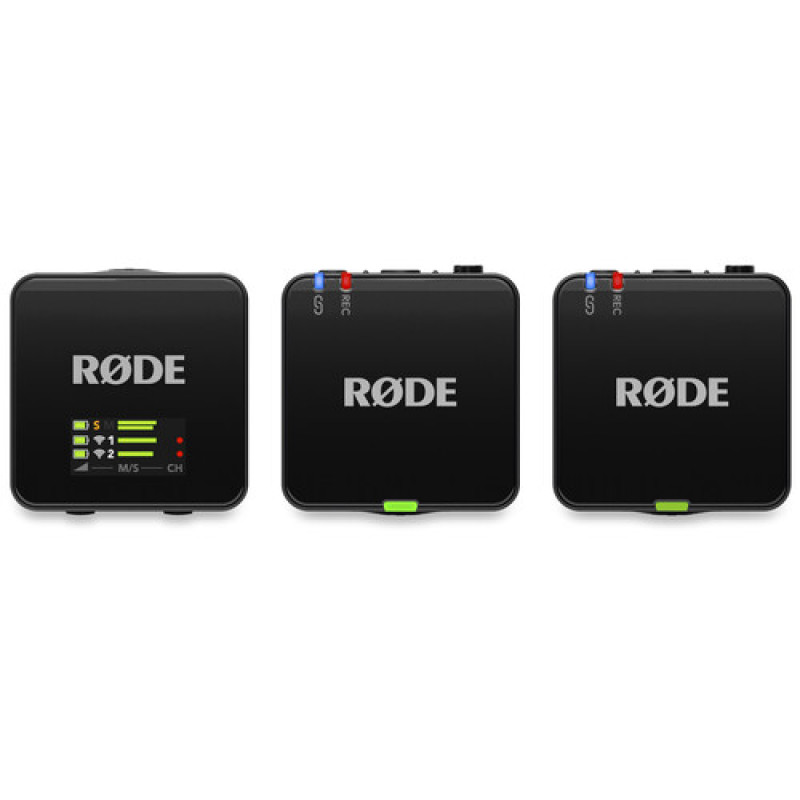Беспроводная микрофонная система RODE Wireless GO III с зарядным футляром Charge Case+ (2.4 GHz, Black)