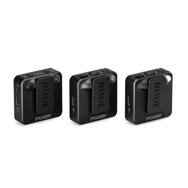 Беспроводная микрофонная система RODE Wireless GO III с зарядным футляром Charge Case+ (2.4 GHz, Black)