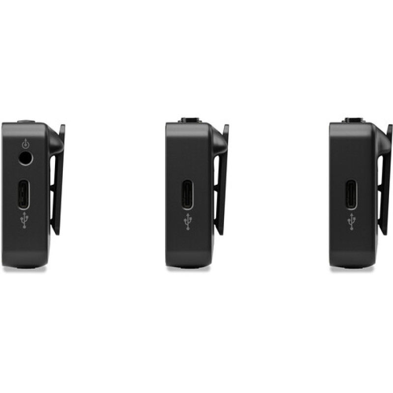 Беспроводная микрофонная система RODE Wireless GO III с зарядным футляром Charge Case+ (2.4 GHz, Black)