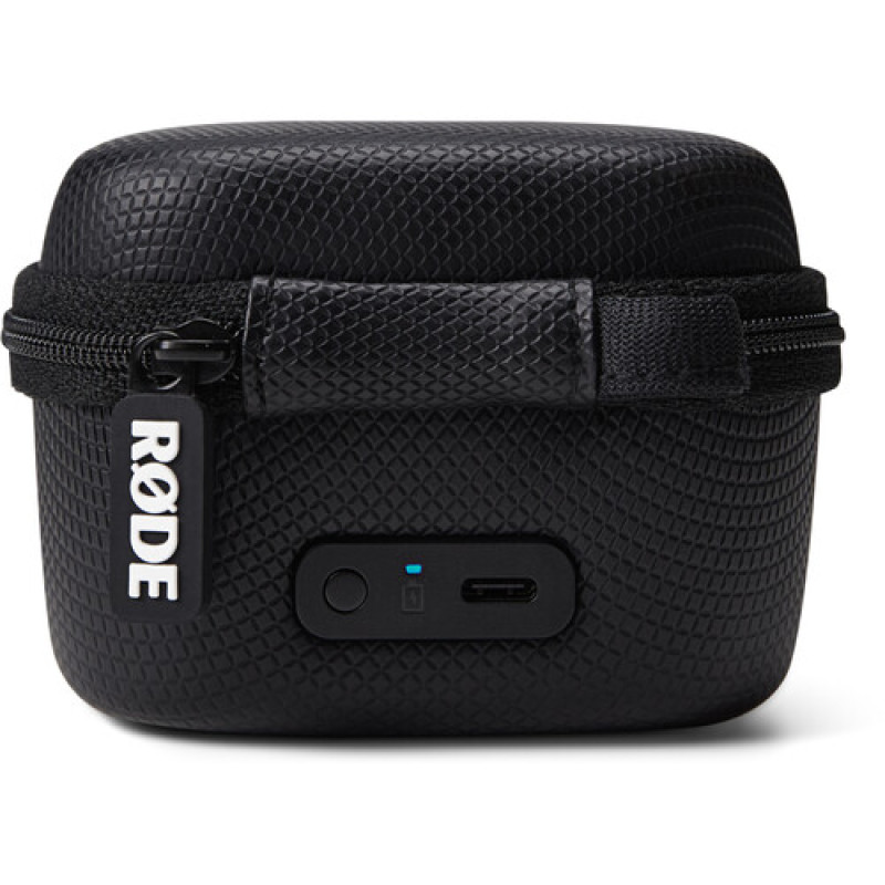 Беспроводная микрофонная система RODE Wireless GO III с зарядным футляром Charge Case+ (2.4 GHz, Black)