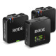 Беспроводная микрофонная система RODE Wireless GO III на 2 человека с двумя петличными микрофонами (2.4 GHz, Black)