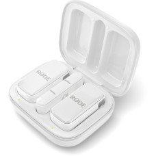 Бездротова мікрофонна система RODE Wireless Micro 2-Person Ultracompact Wireless Microphone System with USB-C Connector (2.4 GHz, White)