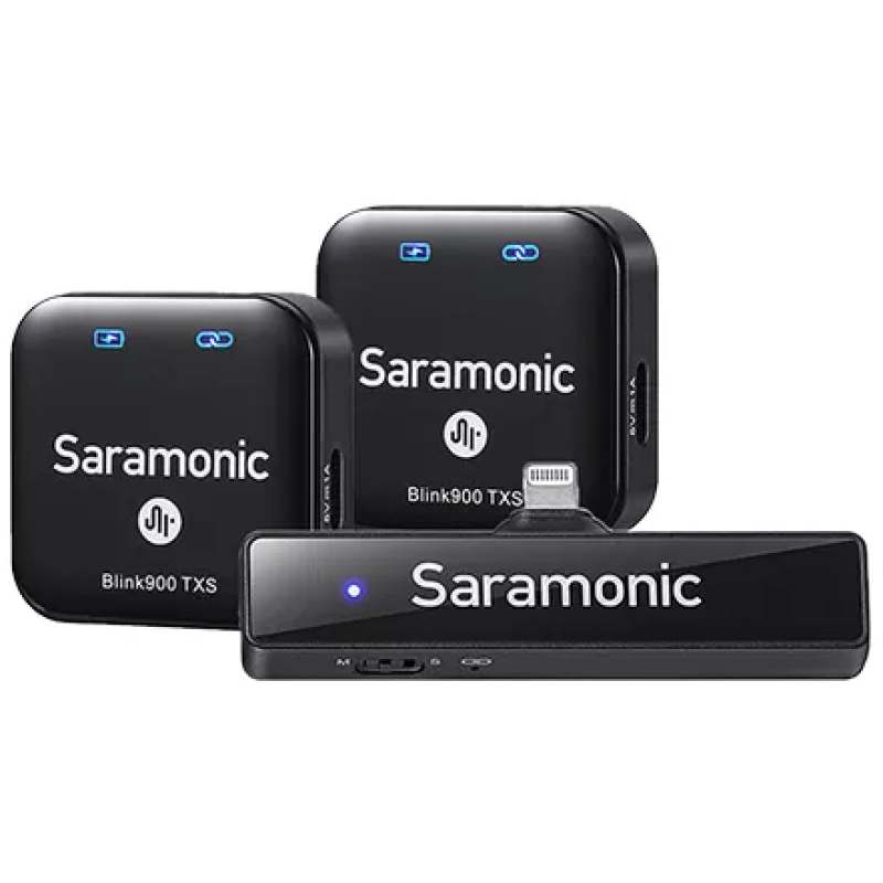 Радіосистема Saramonic Blink900 S4, для 2 осіб, Lightining
