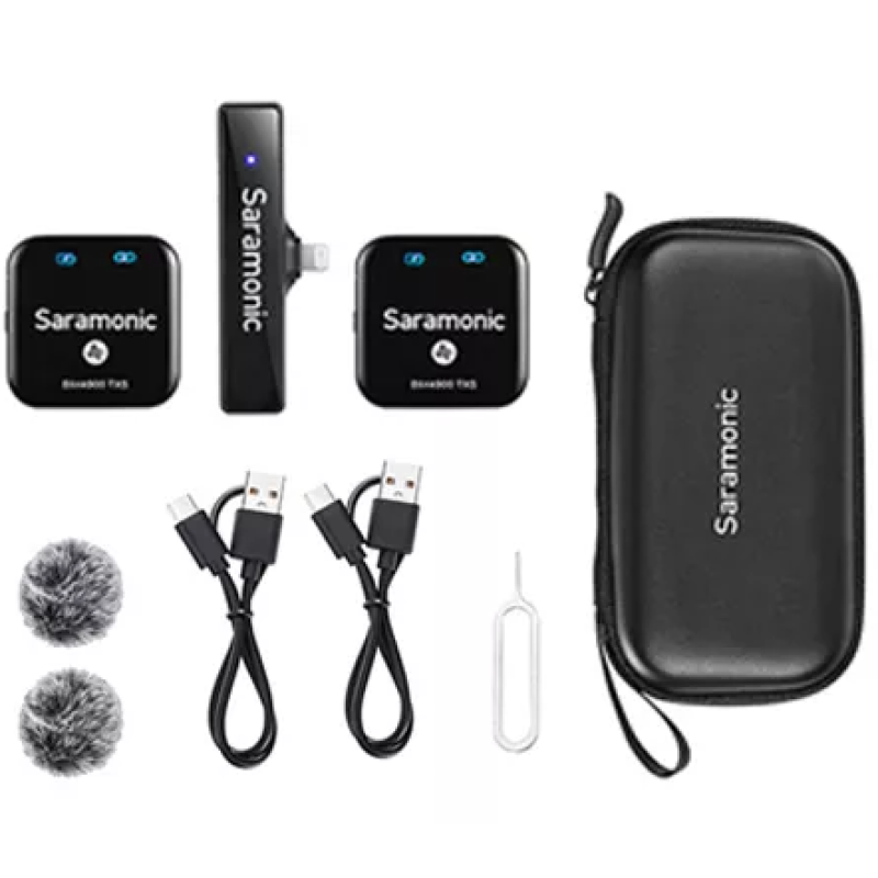 Радіосистема Saramonic Blink900 S4, для 2 осіб, Lightining