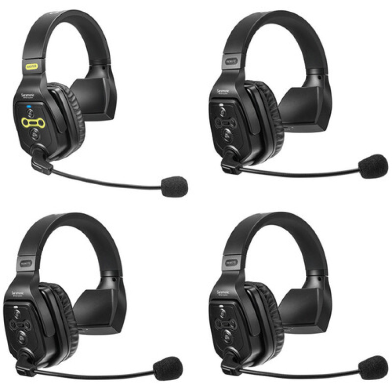 Гарнітура Saramonic WiTalk-WT4S 4-Person Full-Duplex Wireless Intercom System with Single-Ear Headse (WITALK-WT4S)