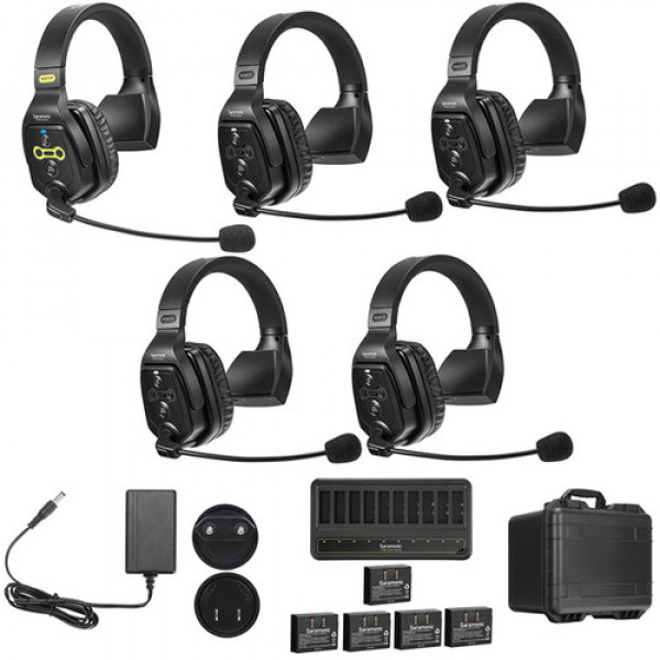 Гарнитура Saramonic WiTalk-WT5S 5-Person Full-Duplex Wireless Intercom System with Single-Ear Headse (WITALK-WT5S)