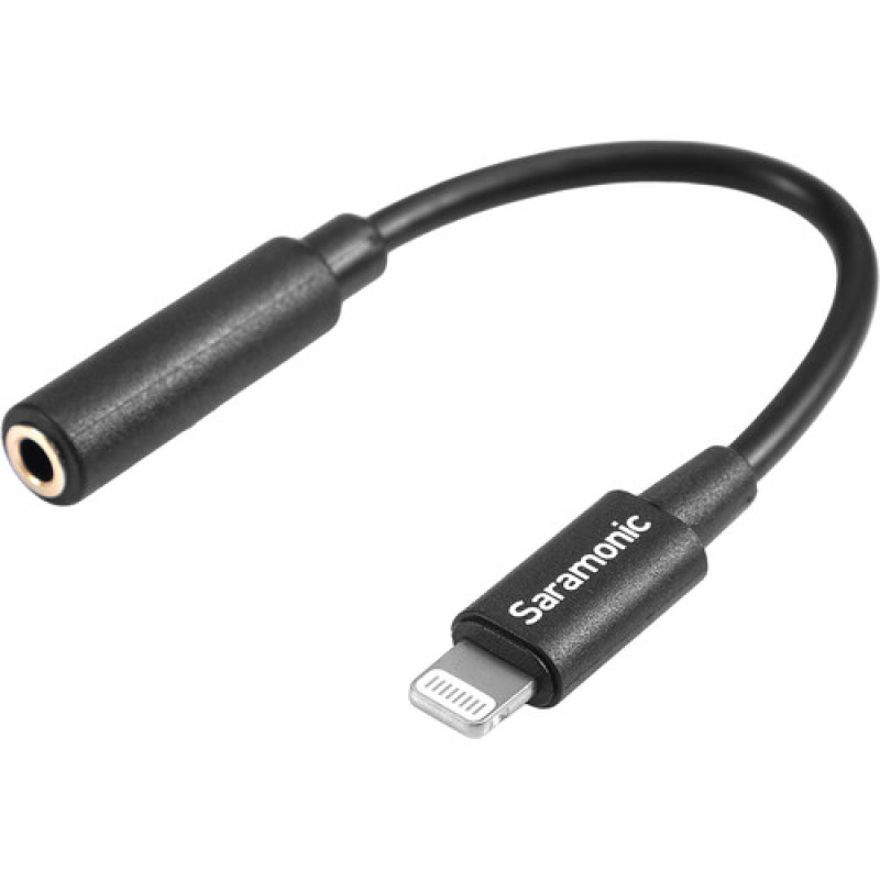 Кабель Saramonic SR-C2018 TRS 3,5 мм для пристроїв iOS (5.5"/14 см) (SR-C2018)