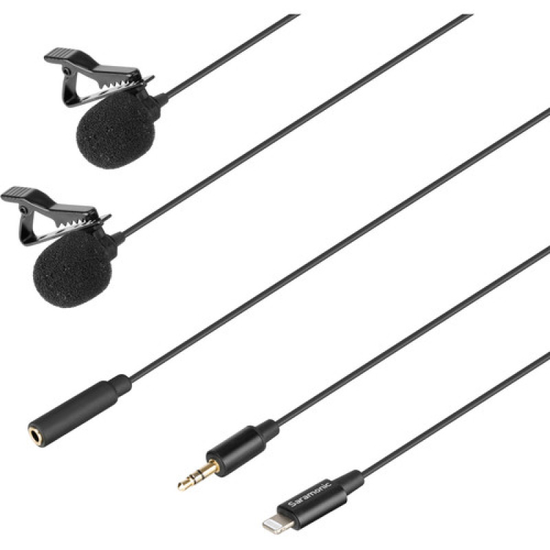 Петлічний мікрофон Saramonic DUAL LavMicro U1С, 6 м
