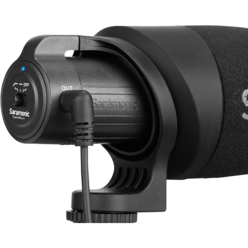 Линейный накамерный микрофон Saramonic CamMic+ для DSLR камер и смартфонов