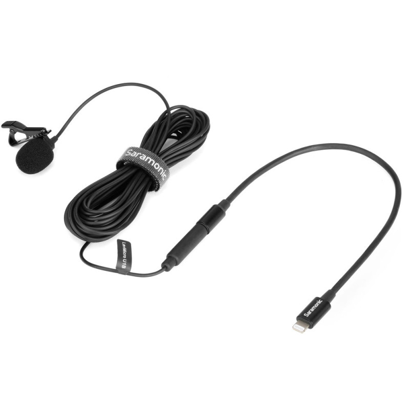 Петличний мікрофон Saramonic LavMicro U1B, 6 м