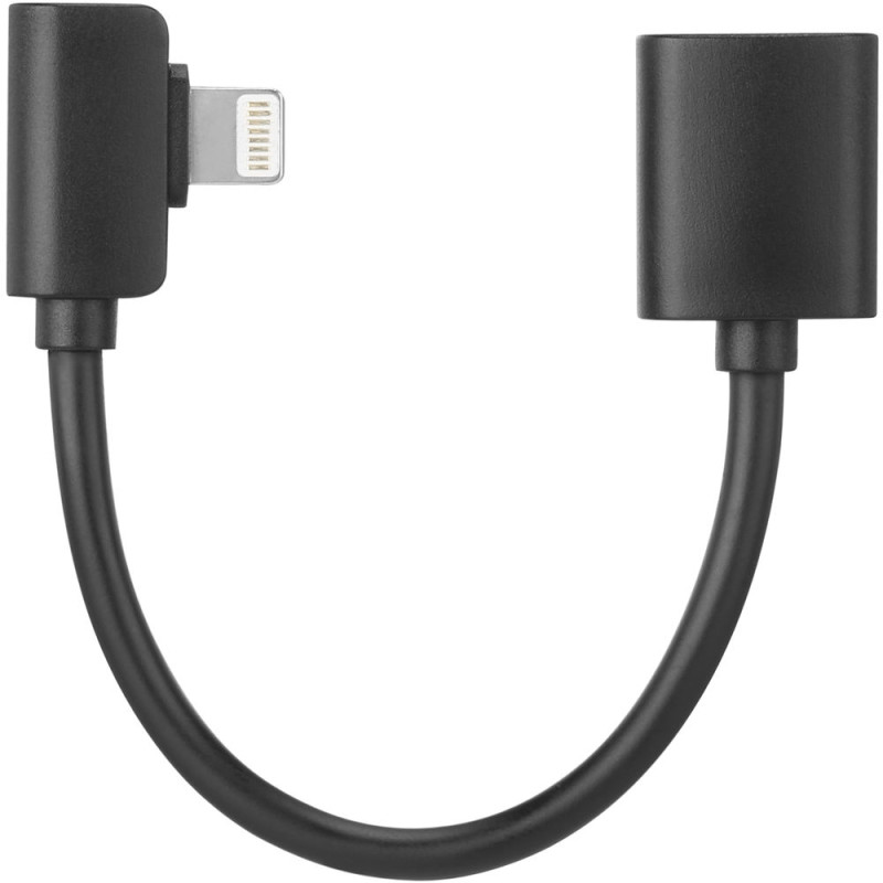 Кабель Saramonic DITC80 Lightning з перехідником мама-тато для смартфонів під стабілізатори