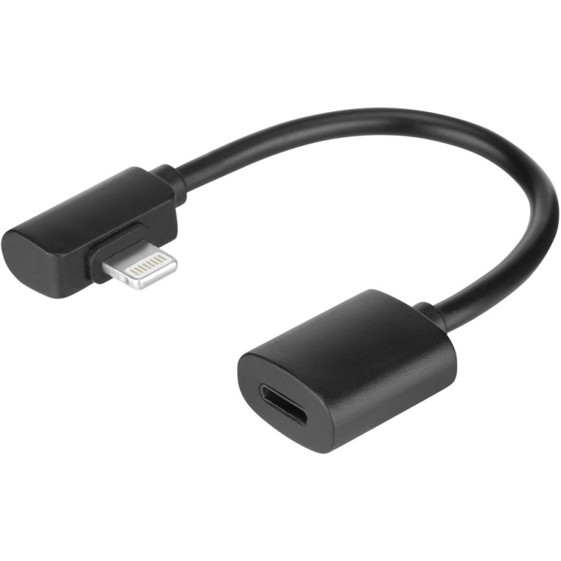 Кабель Saramonic DITC80 Lightning з перехідником мама-тато для смартфонів під стабілізатори