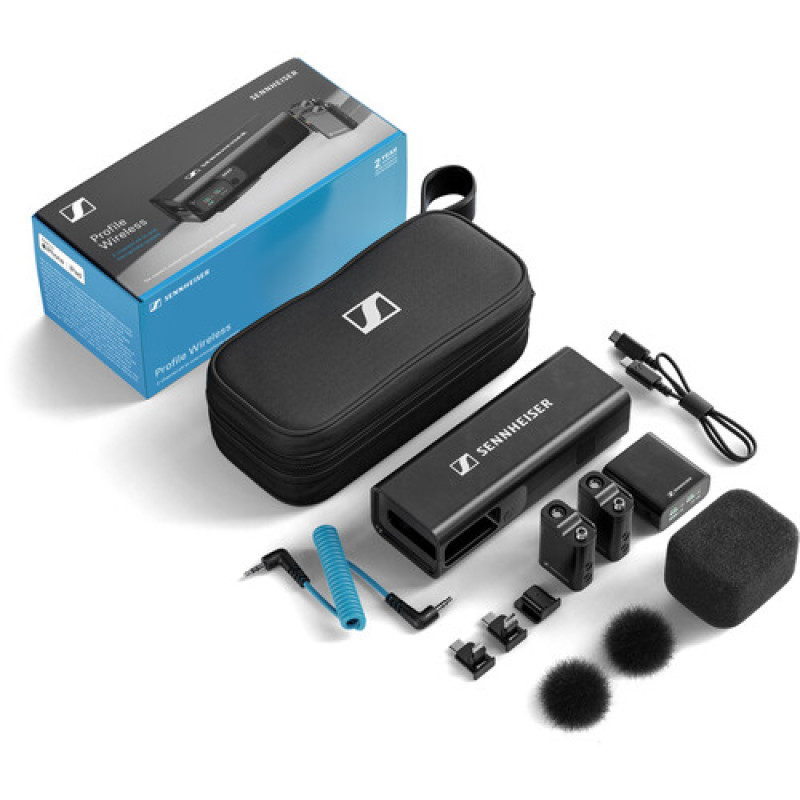 Бездротова аудіосистема Sennheiser Profile 2-Person Clip-On Wireless Audio System/Recorder for Camera & Smartphone (2.4 GHz)