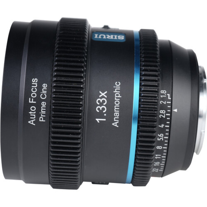 Об'єктив Sirui 20mm T1.8 1.33x S35 AF Anamorphic Lens (Nikon Z, Blue Flares)