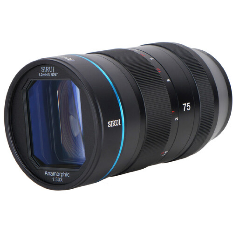 Анаморфный объектив Sirui 75mm f/1.8 1.33x Anamorphic Lens (Fuji X)