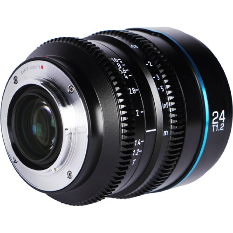 Об'єктив Sirui Night Walker 24mm T1.2 S35 Cine Lens  (X-Mount, Black)(MS24X-B)