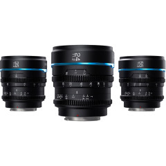 Об'єктиви набір Sirui Night Walker T1.2 S35 Cine  3-Lens Set 24/35/55mm (E-Mount, Black) (MS-3SEB)