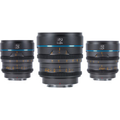 Объективы набор Sirui Night Walker T1.2 S35 Cine 3-Lens Set (Micro Four Thirds-Mount, Gunmetal Gray) (MS-3SMG)