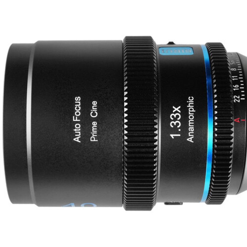 Об'єктив Sirui 40mm T1.8 1.33x S35 AF Anamorphic Lens (Sony E, Blue Flares)