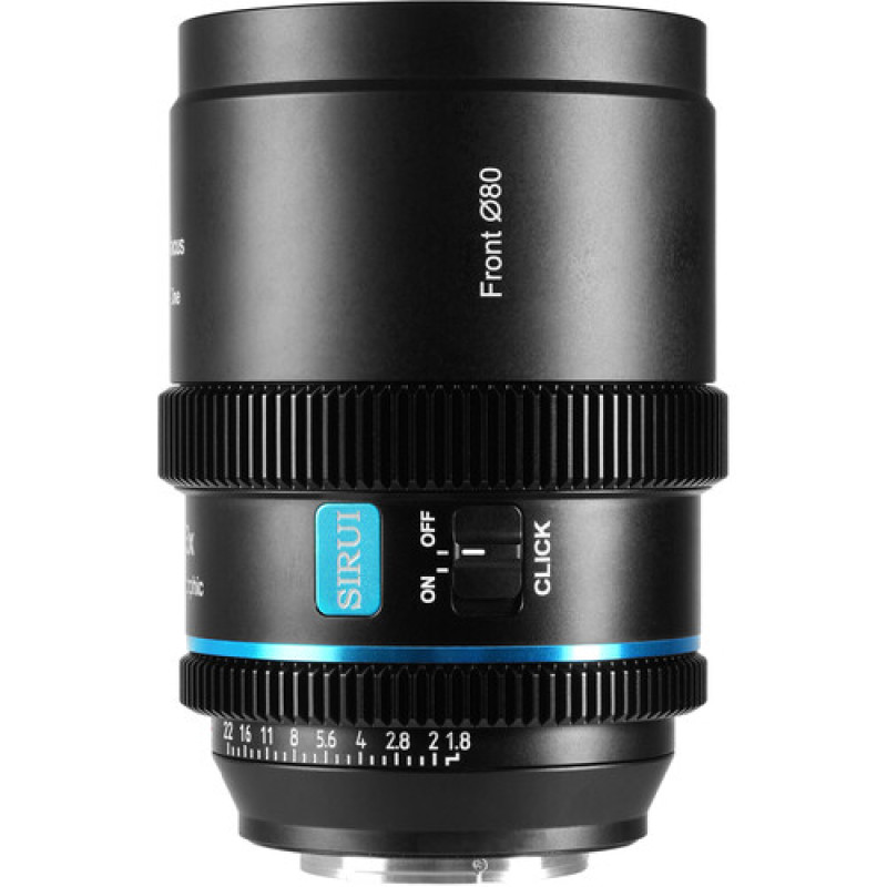Об'єктив Sirui 40mm T1.8 1.33x S35 AF Anamorphic Lens (Sony E, Blue Flares)