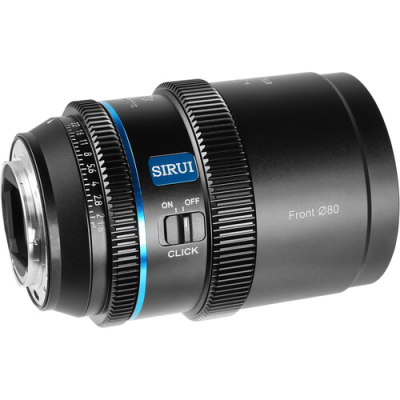 Об'єктив Sirui 40mm T1.8 1.33x S35 AF Anamorphic Lens (Sony E, Blue Flares)