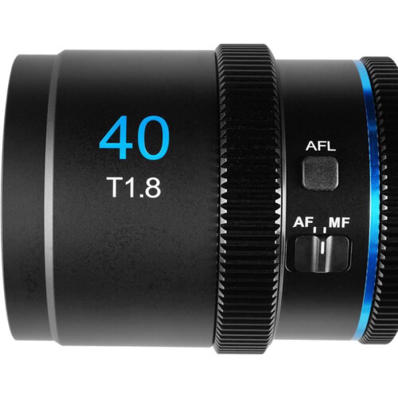 Об'єктив Sirui 40mm T1.8 1.33x S35 AF Anamorphic Lens (Micro Four Thirds, Blue Flares)