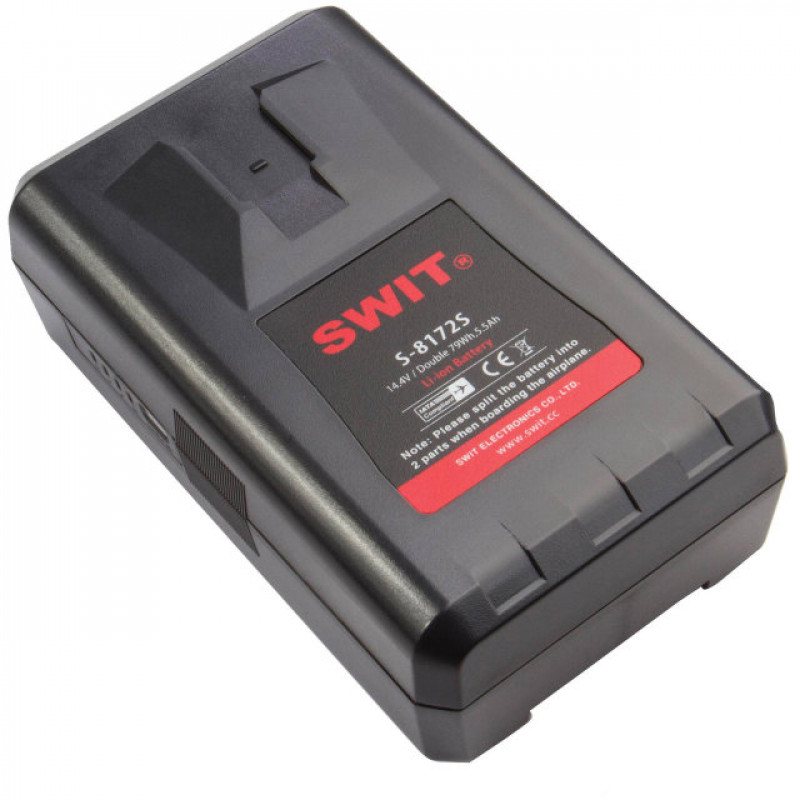 Акумулятор SWIT S-8172S 79+79Wh Split-Style V-Mount Camera Battery 