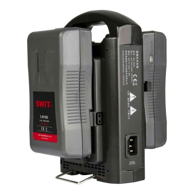 Зарядний пристрій SWIT SC-302S 2-ch V-mount Battery Charger