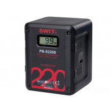 Акумулятор SWIT PB-S220S 14.4V 220Wh Multi D-Tap Heavy-Duty Digital Battery (V-Mount)