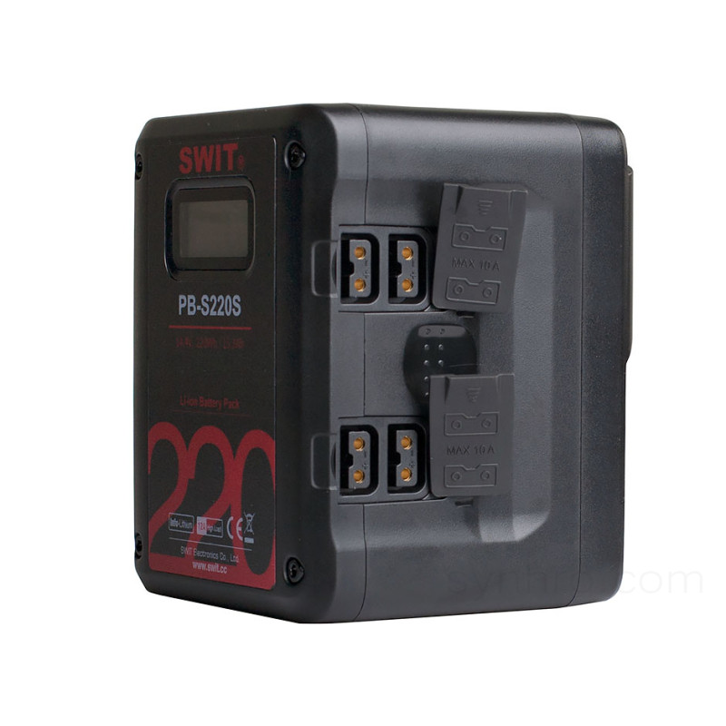 Акумулятор SWIT PB-S220S 14.4V 220Wh Multi D-Tap Heavy-Duty Digital Battery (V-Mount)