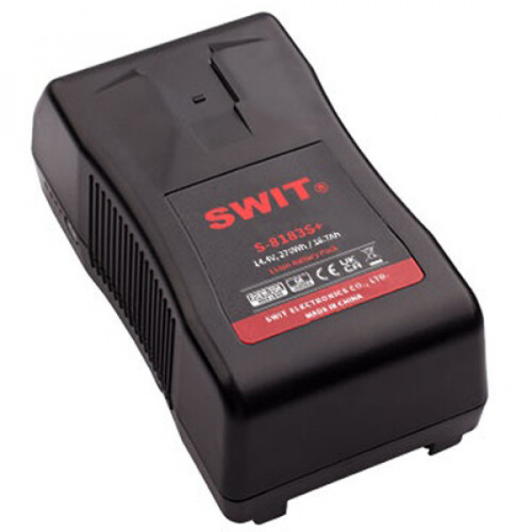 Акумулятор SWIT S-8138S+ 14.4V 270Wh High-Load Li-Ion Battery (V-Mount) (S-8183S+)